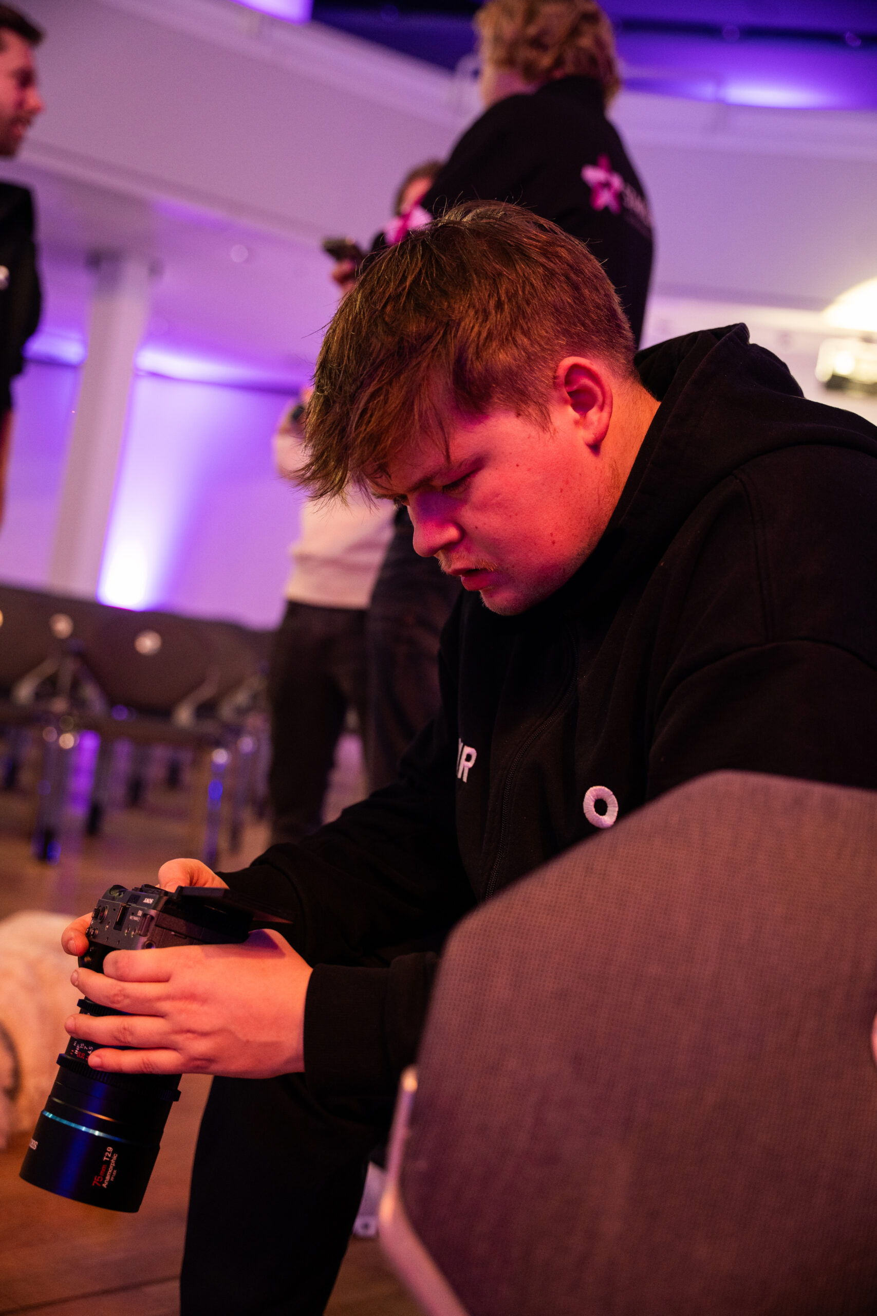 Behind the scenes - Maurice