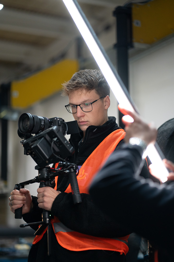 Sebastian Ripsch an der Kamera